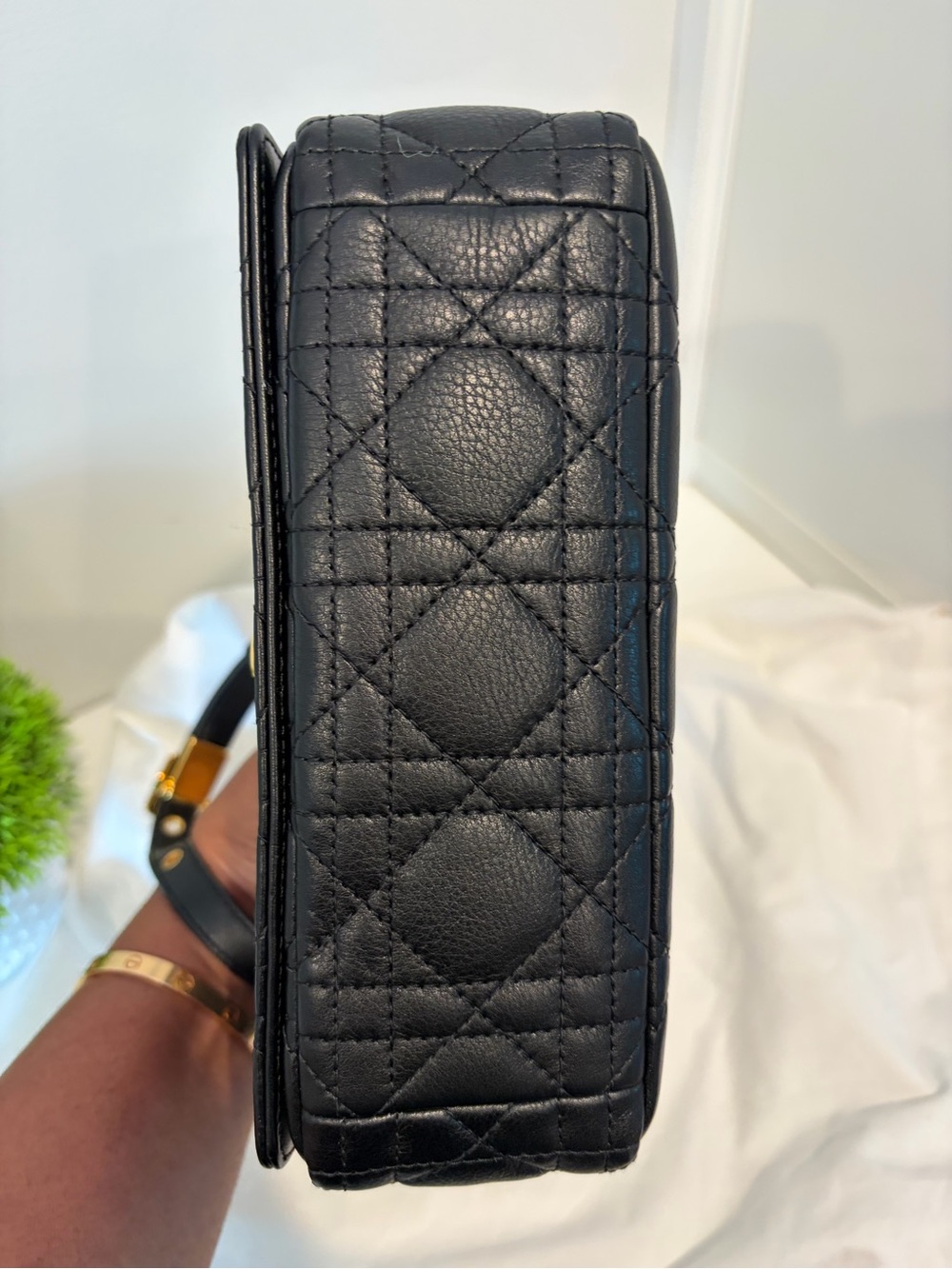 Christian Dior Cannage Caro Small Crossbody Bag - Picture 4 of 8
